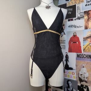 Vintage Teddy Lace Lingerie